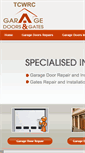 Mobile Screenshot of garagedoors-gates.com